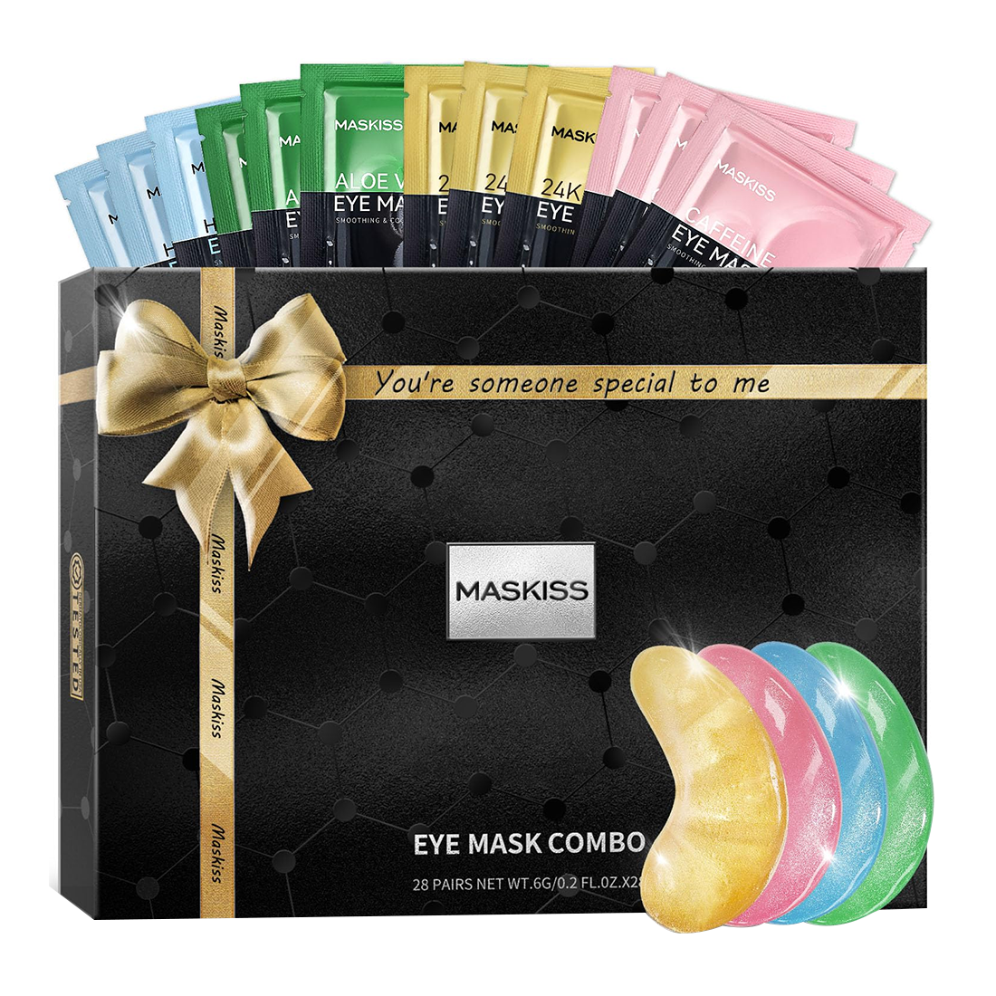 happy様　Pureasy Firming Mask ２箱 Maskiss Eye Masks Gift Set - 28 Pairs