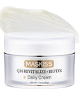 Maskiss Q10 Anti-Wrinkle Face Cream, Unscented Anti-Aging Face Moisturizer