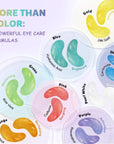 Maskiss Under Eye Patches Variety Pack (48 Pairs), Eye Masks for Dark Circles Puffy Eyes Undereye Bags With 8 Colors (6 Pairs/Color), Vegan Eye Skin Care Set for Bachelorette Party Favors